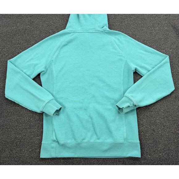 North Face Hoodie Womens Blue Sweatshirt Pullover Hooded Graphic Size Medium - Picture 4 of 9